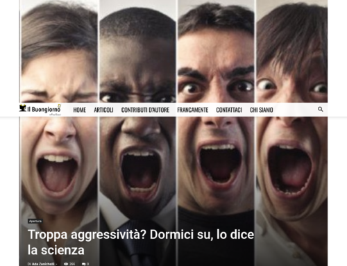 Troppa aggressività? Dormici su, lo dice la scienza