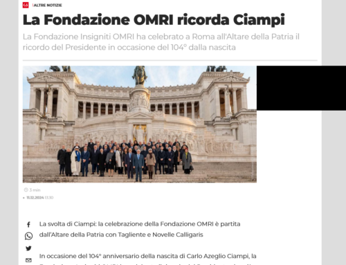 La Fondazione OMRI ricorda Ciampi