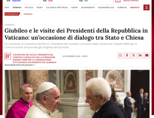 Buonasera24 – Giubileo e le visite dei Presidenti della Repubblica in Vaticano: un’occasione di dialogo tra Stato e Chiesa